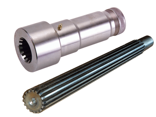 Splined Shaft PTO Steel C45 Hollow Drive Steering Propeller Forging Spindle Collar Aluminum Reducer Linear Manufacturers