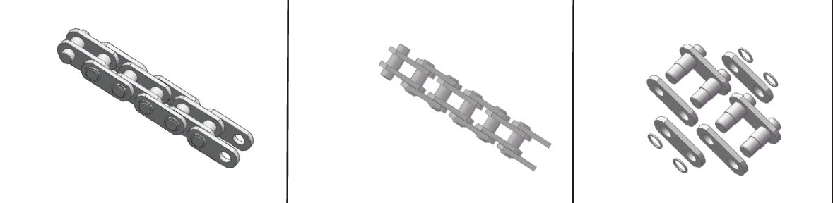 High Load Coal Mining Industry Heavy Duty Drive Chain for Crushing and Drum Rotation Applications