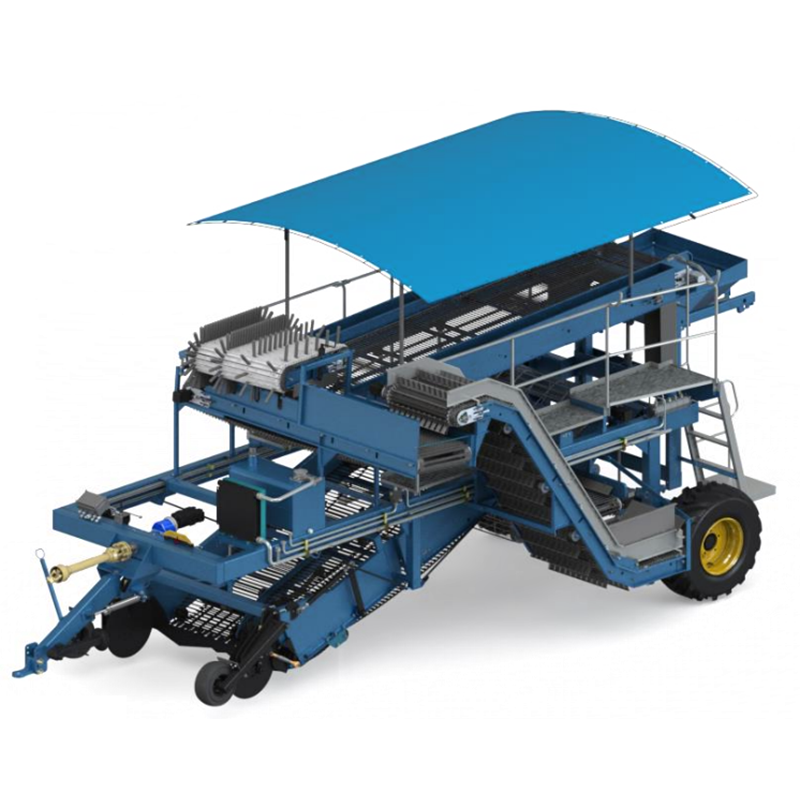 CWB-2L New Potato Harvester with 2-5 Km/h Working Speed for Carrots and Onions Core Components Include Bearings