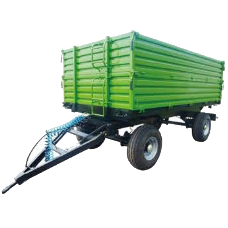 7C 7CX  Series Single Axle Dumping Farm Agricultural Trailer for 4 Wheel Tractor