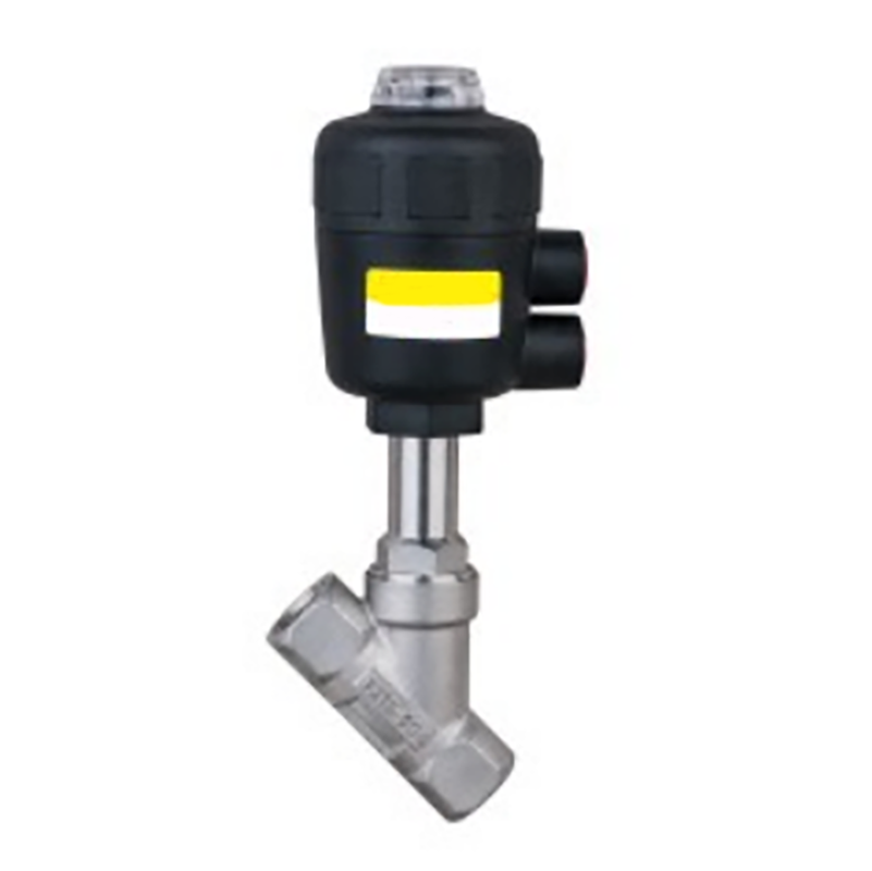 Widely Used JZF Series JZF-32 Plastic Thread Connection Piston-operated Angle-seat Valve