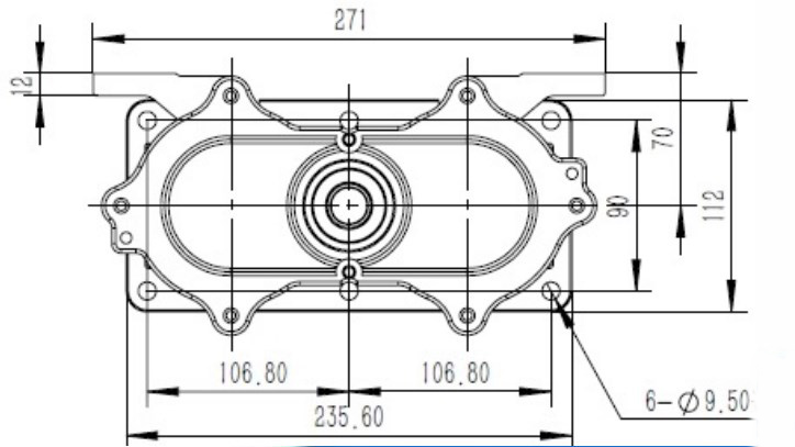 Non Standard Reducer Gearbox for Ice Maker Ice Cream Machine 0.09KW 0.12KW 0.18KW 0.25KW 0.37KW 0.55KW 0.75KW