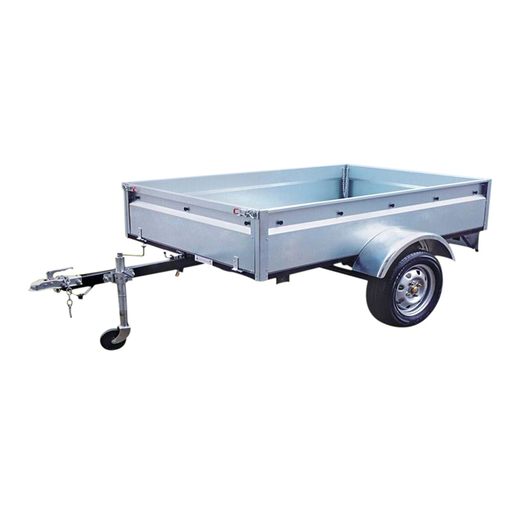 New Design Corrosive Liquid Transport Off-Road Box Trailer Galvanized Car Trailer for Convenient Storage and Transportation