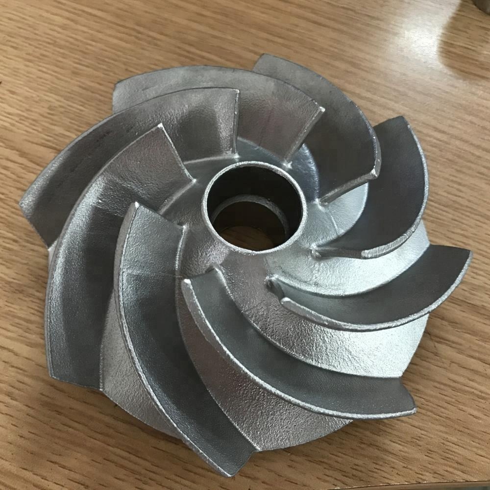 Custom Stainless Steel Pump Impeller Casting Investment Casting Impeller High Quality Casting Impeller