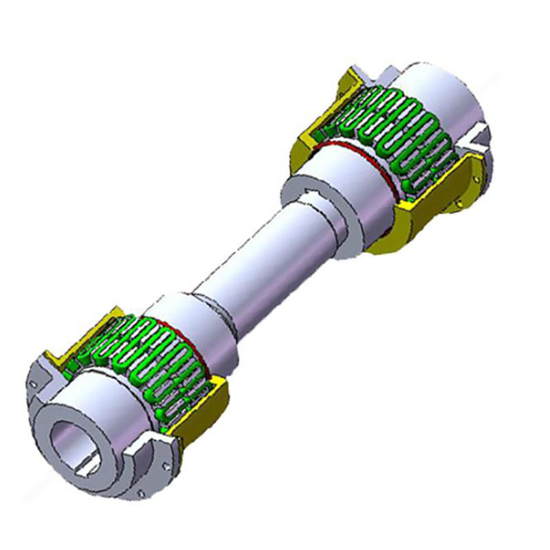 Economical Custom Design Serpentine Spring Coupling Connected Intermediate Shaft Grid Coupling