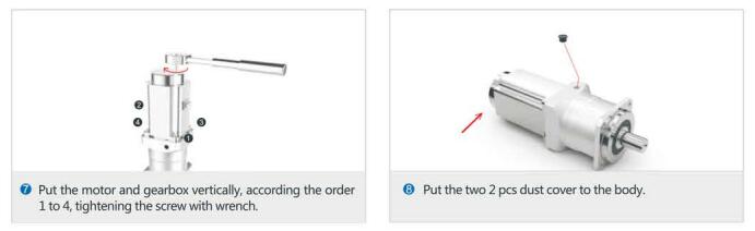 FB Series Precision Planetary Gearbox Planetary Speed Reducer 2 Stage Planetary Gearbox Small Planetary Gearbox Transmission