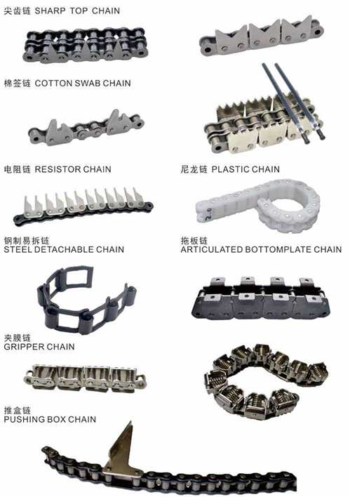 Agricultural Silent Roller Conveyor Chain Attachment Sprocket Stainless Steel Plastic Drag Drop Forged Transmission Chains
