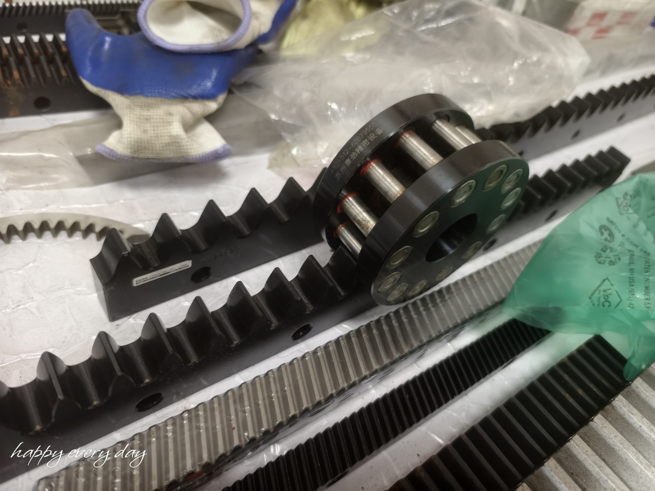 Gear Rack M2 20x20 2000 mm M1 M4 M6 M8 M10 Stainless Steel Plastic Brass Door Opener Window Helical Grinded Gear Racks