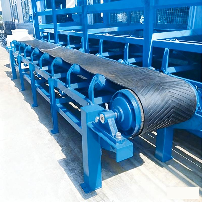 Heavy Duty Mining belt conveyor Long Distance Bulk Material Handling Rubber Belt Conveyor for Coal Ore Stone Crushing Plant