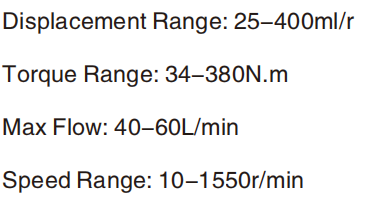 Attractive Price BMP / BMR Series Orbital Hydraulic Motor With Spool Valve for Sale