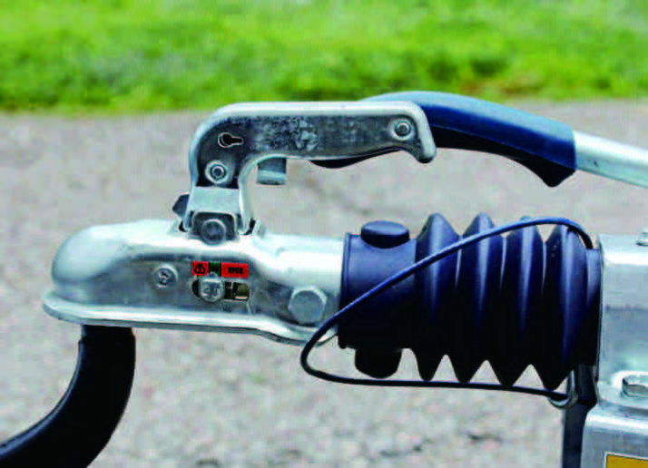 1BJY-E01 New European Coupler with 50mm Ball Size 3500LBS Capacity Trailer Parts and Accessories