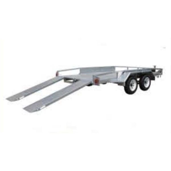 6 X 4 Heavy Duty Hot Dip Galvanized Box Trailer With Cage