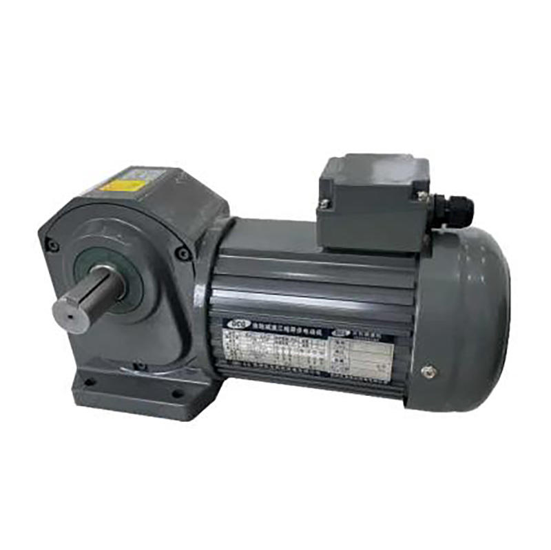 Industrial Hypoid Transmission Gearbox Solid Shaft Floor-standing Medium Straight Cross-axis Dual Surface Gear Reducer