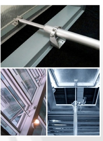 Automatic Max Loading Weigh 65 kg Electric Push-pull Window Opener with Insert Remote Controller