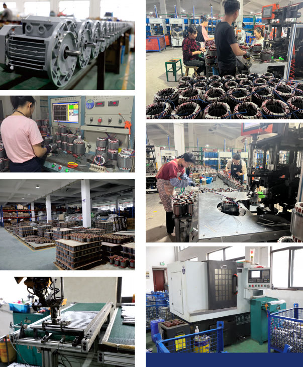 YS Series Light Weight Aluminum Housing Horizontal Three-phase Asynchronous Motor for Various Types of Mechanical Equipment