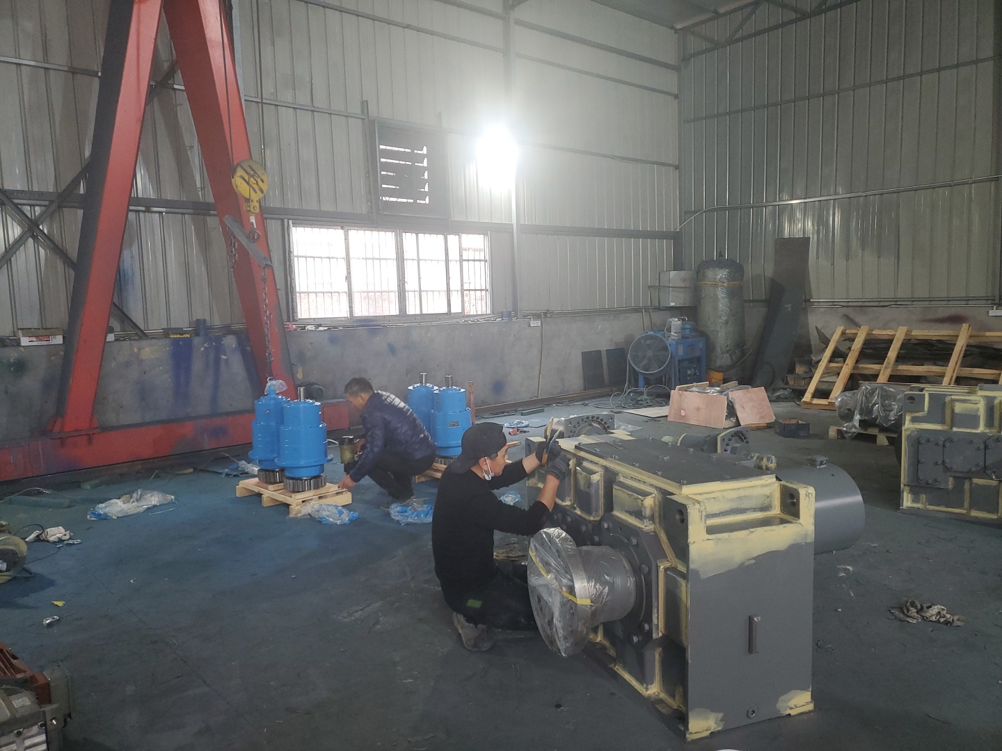 Customized Non-standard Gear Reducer Hot-dip Galvanized Robot Arm Gearbox