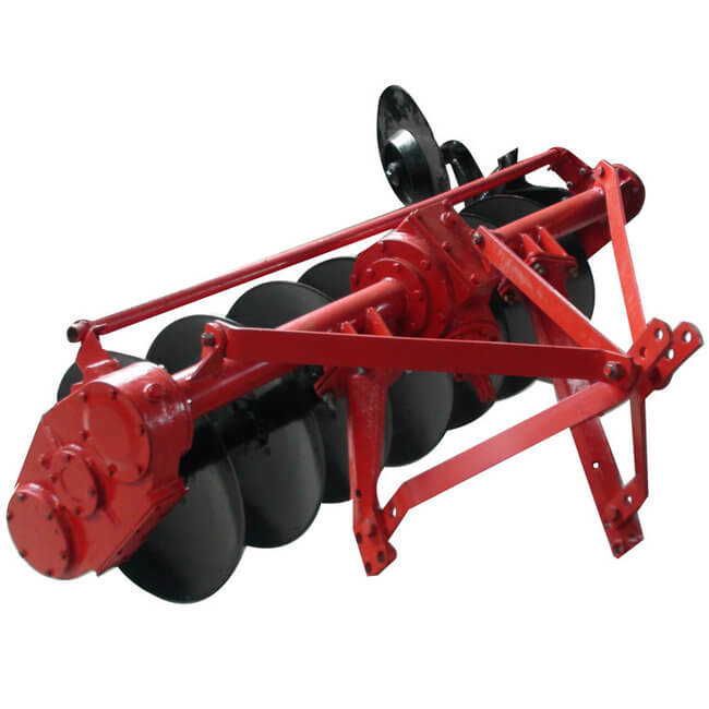 Agricultural Tractor Beam Driven Disc Plough for Paddy Field Farming