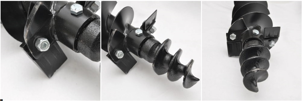 6 Inch Heavy Duty Post Hole Auger for Post Hole Digger