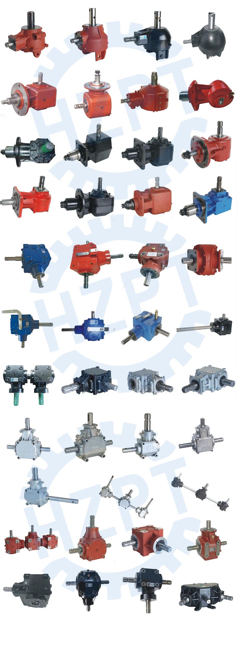 Multifunctional Rpm Increasing Speed Right Angle Bevel Lawn Mower Transmission 90 Degree Rotary Cutter Gearbox with Low Price