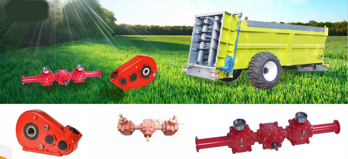 Professional Fertilizer Broadcaster Fertilizer Seeder Gearbox Speed Reducer Fertilizer Seeder Gear Drive Gearbox for Sale