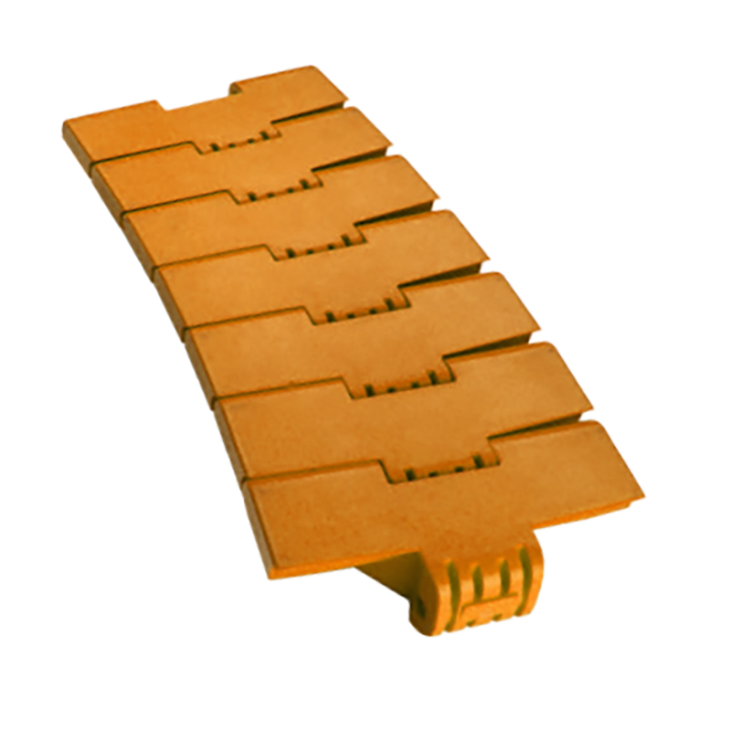 Promotional Various 1070 Series 25.4mm Pitch Magnetic Flat Top Turning Chain Plastic Chain for Sale