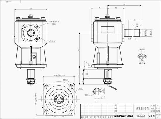 Right Angle Gear Box Pto Farm Rotary Slasher Feeder Mixer Lawn Mower Tractor Agricultural Machinery Parts Bevel Gearbox