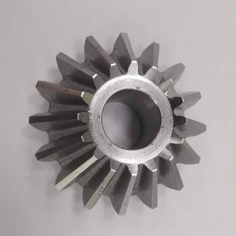 Factory Manufacturer Small Spiral Steel Straight Bevel Gear with Keyway