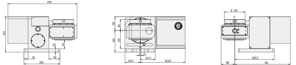 WT-RT150 Attractive Price New Type China Industrial Cnc Machining Center 5 Axis Accessories