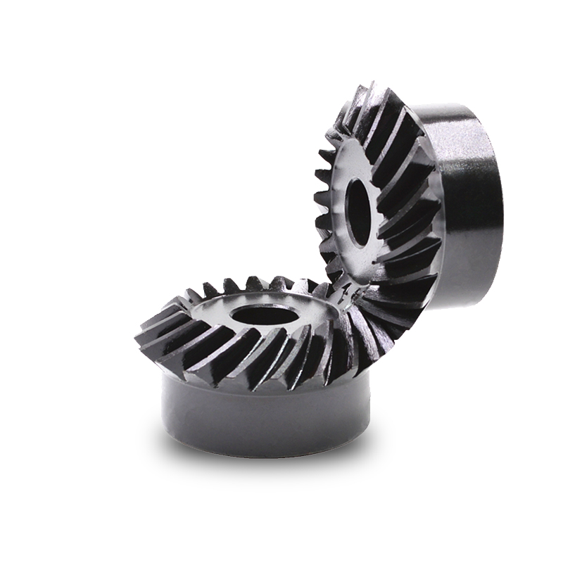 Factory Manufacturer Small Spiral Steel Straight Bevel Gear with Keyway