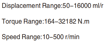 Professional Cheap JMDG Series Speed Range 10-500 R/min Radial Piston Hydraulic Motor for Sale