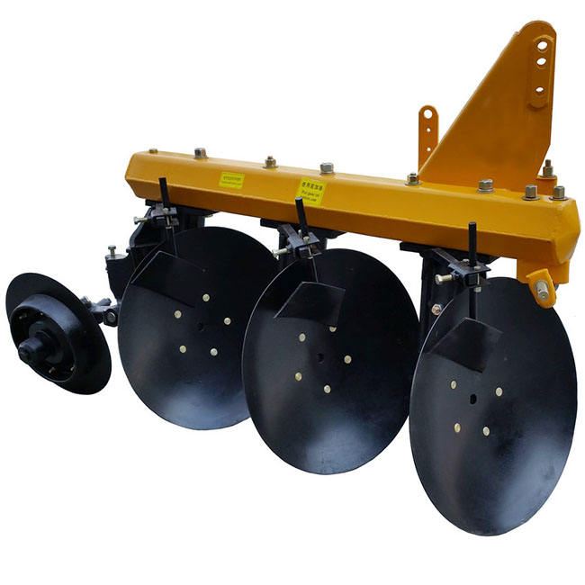 Agricultural 1LY Series Tractor Fully Mounted Plough Harrow Disc Plow for Soil Tillage