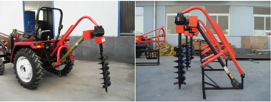 Model 650 3-Point Post Hole Digger with Optional Auger Combos for Fits All Category 1 Tractors