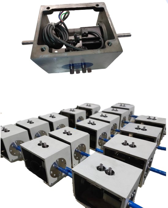 Simple Installation Non-Standard Reducer Gearbox with Worm Arrangement for Textile Equipment and Chemical Industry