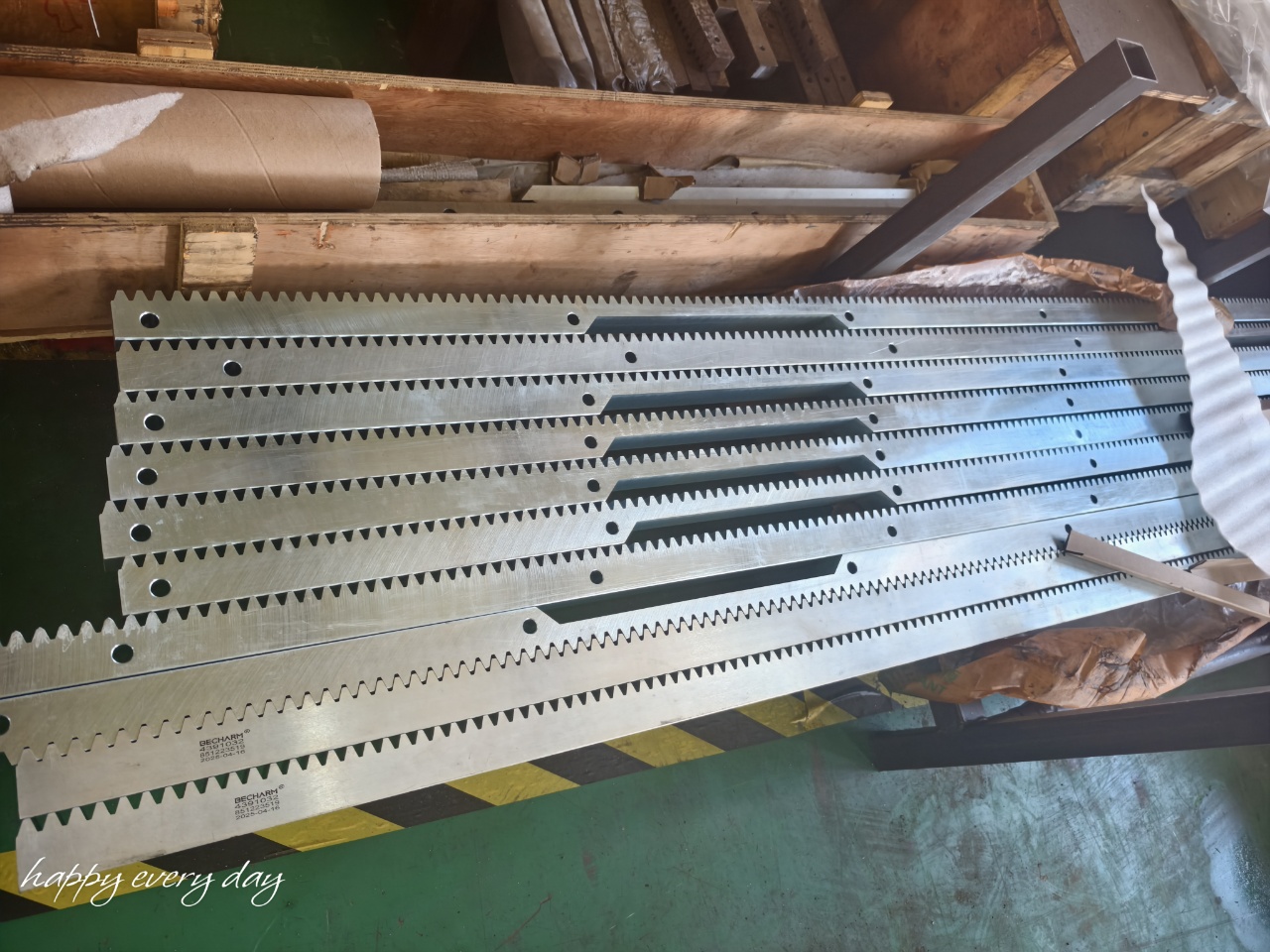 High Precision Linear Plastic CNC Gate Long Travel Milling and Grinding Spur Helical Rack Pinion Gear Rack