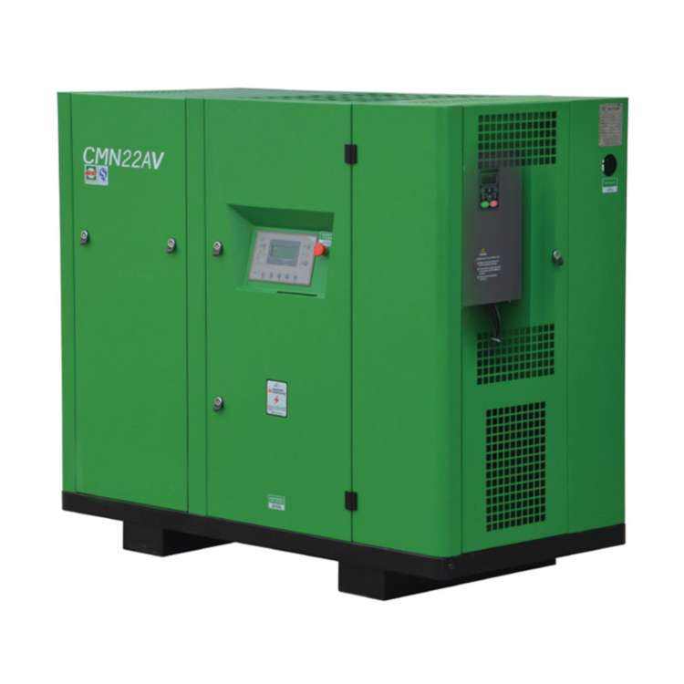 Energy Saving 55KW 75HP Industrial Air Compressor New Condition 10 Bar Lubricated Permanent Magnet Electric SCR75PM