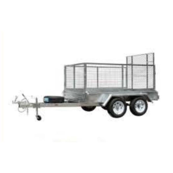 Single Axle Custom Car Trailer with 2 Wheel Trailer Strong Box Utility Car Trailers Prices