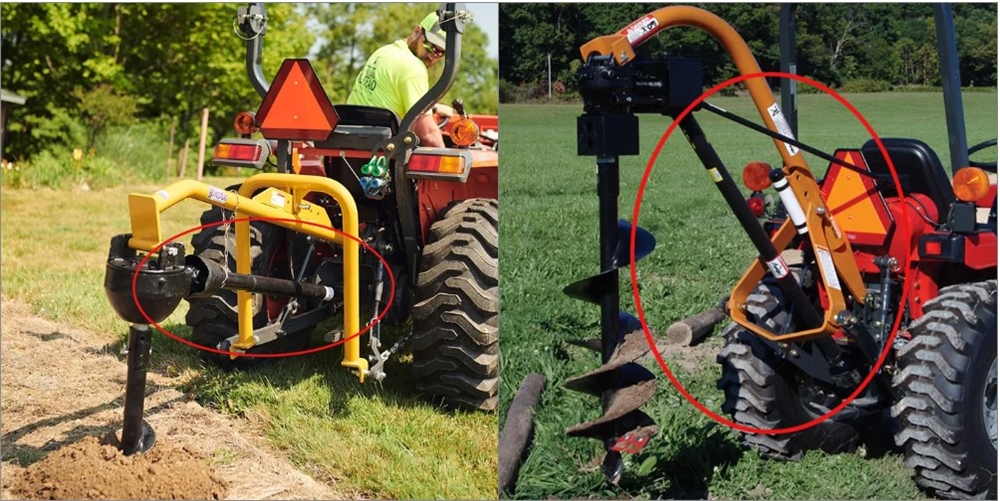 18 Inch Heavy Duty Post Hole Auger for Post Hole Digger