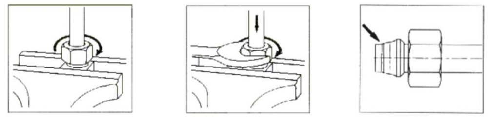Wholesale Customized Assembled Adjustable Swivel Run Tee-EL-R-ED Hydraulic Fitting for Hydraulic Cylinder Parts