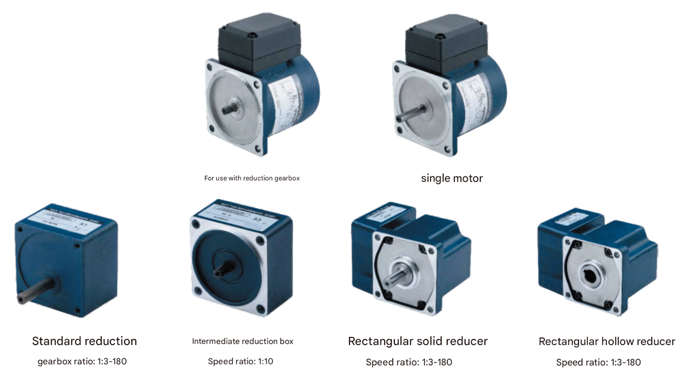 Three Phase Small Speed Reduction Motor Milling Key Shaft Micro Gear Reduction Motor