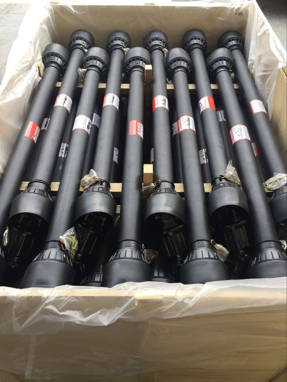 Agricultural Parts Tube Spline Kubota Cardan Tractor Truck Adapter 540 Pto Drive Shaft With Clutch Yoke Torque Limiter