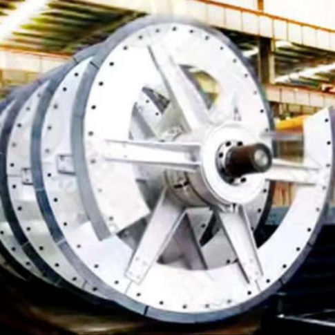 Industrial Heavy Duty Horizontal Screw Conveyor Super Large Hollow Auger Cement Screw Shaft Screw Conveyor for Mining Transport