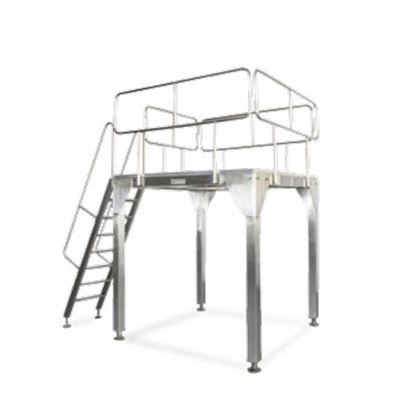 Supporting Platform for Packing Product Line Machine