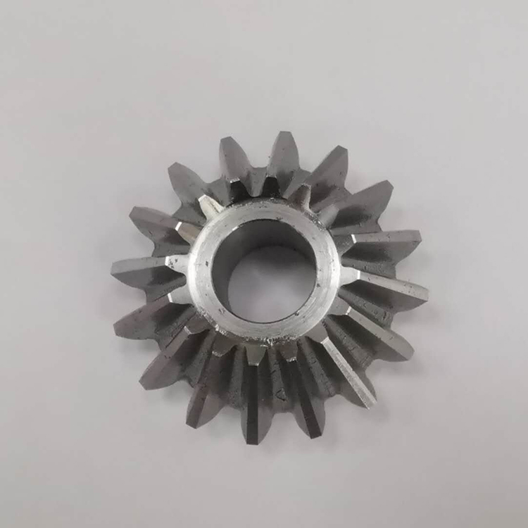 Factory Manufacturer Small Spiral Steel Straight Bevel Gear with Keyway