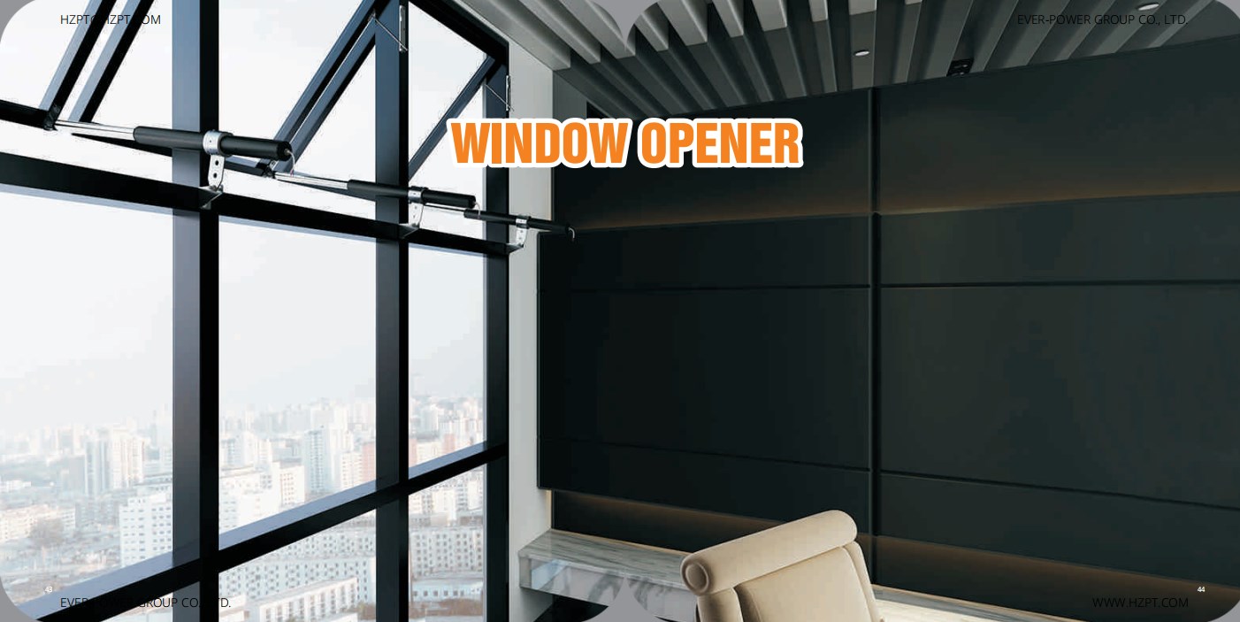 Automatic Max Loading Weigh 65 kg Electric Push-pull Window Opener with Insert Remote Controller