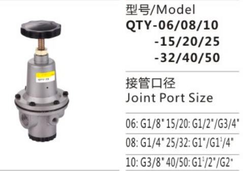 QTY Series QTY-32/40/50 Air pressure reducing Regulator for sale
