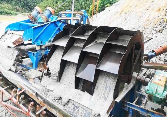 High-Efficiency Bucket Wheel Sand Washing Machine for Mining Aggregate Dewatering Sand Washer Plant for Construction Material