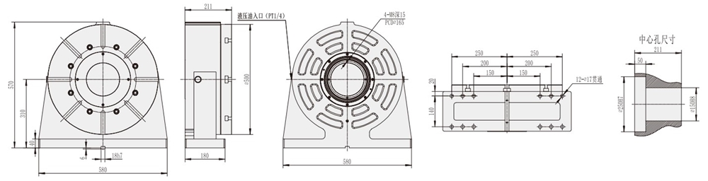 AR-500 Promotional Various Cnc Turning Cnc Machining Center Accessories for Cnc Machinery