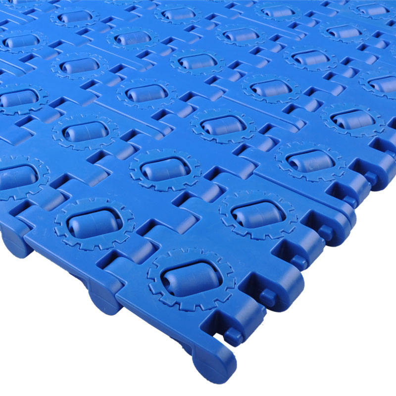 Plastic Modular Belts RTB - State of the Art in Roller Top Pitch 50.8  POM, ACETAL Conveyor Belt