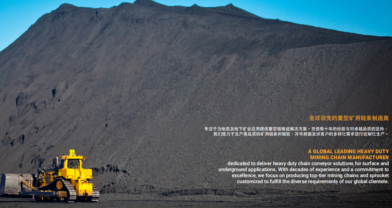 High Load Coal Mining Industry Heavy Duty Drive Chain for Crushing and Drum Rotation Applications