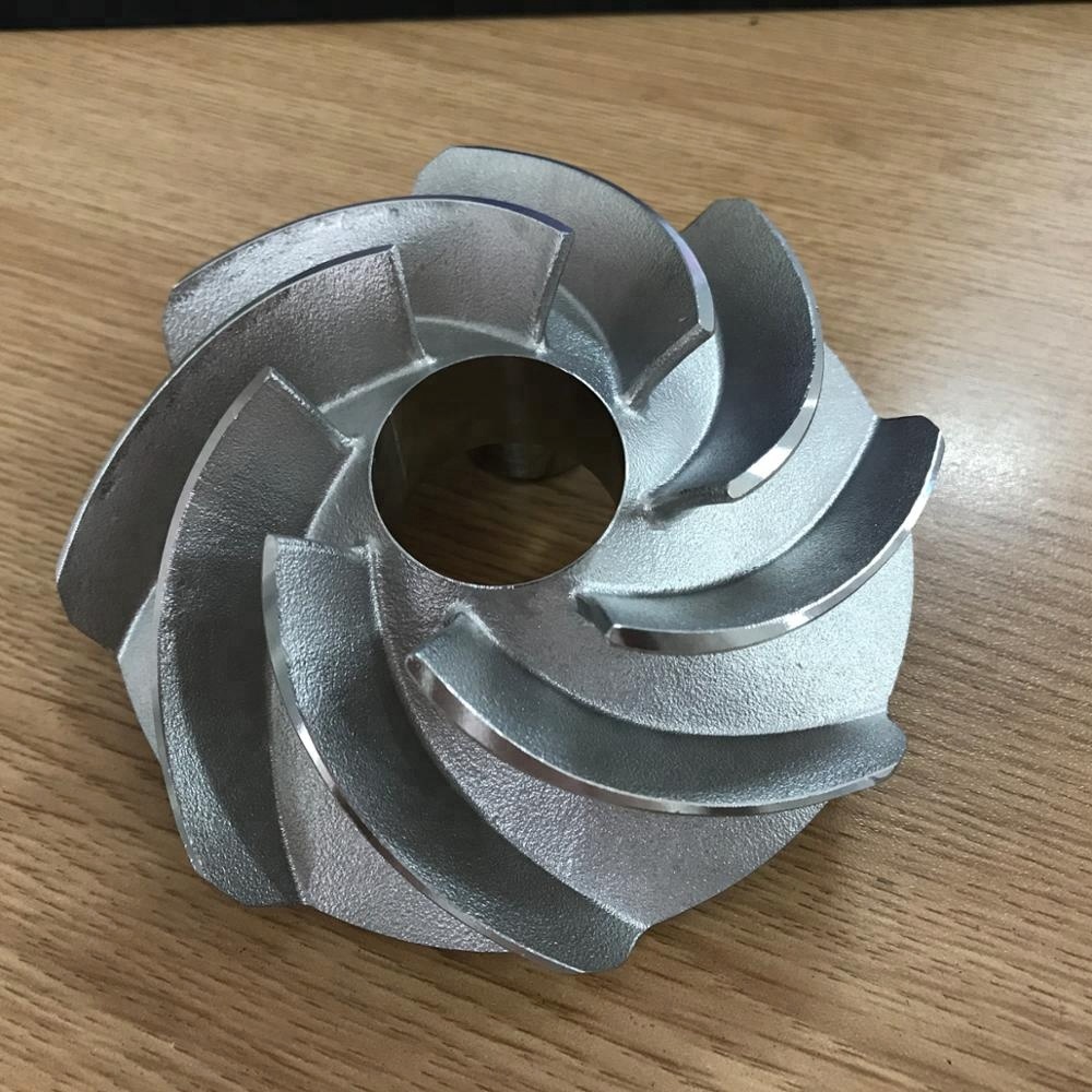 Custom Stainless Steel Pump Impeller Casting Investment Casting Impeller High Quality Casting Impeller